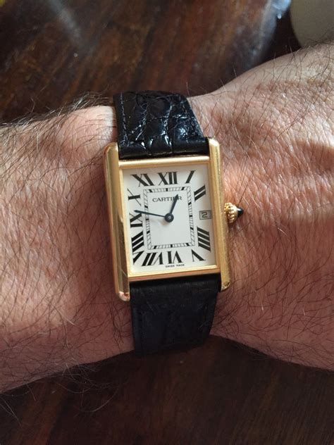 cartier retro watch|vintage cartier watches for men.